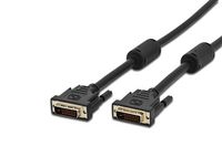 Digitus DVI connection cable, DVI(24 1) M/M, 1.0m, DVI-D Dual Link, bl - W125481171