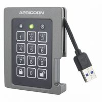 Apricorn 2TB, 8MB, USB 3.2 Gen 1, FIPS 140-2, 256-bit AES - W124945465