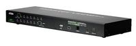 Aten Commutateur KVM VGA 16 ports PS/2-USB sur IP accès de partage 1 local/distant - W125047737