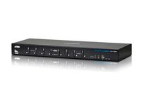 Aten Commutateur KVM Dual Link/audio DVI USB 8 ports - W125091333