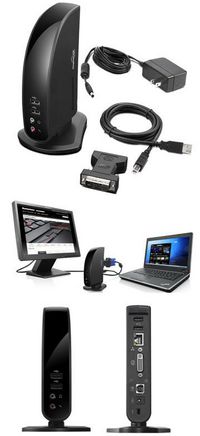 Lenovo Réplicateur de ports Lenovo USB 3.0 avec port video (cordon d'alimentation France) - W125151370