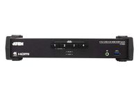 Aten Commutateur KVMP™ HDMI 4K 4 ports USB 3.0 avec mode de mélangeur audio - W125663836