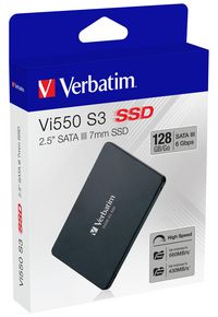 Verbatim 128GB Vi550 SATA III 2.5” Internal SSD - W125660297