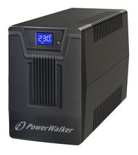 PowerWalker Line-Interactive, 1000VA, 600W, 162-290 V, 50/60 Hz, 2-6ms, Type E, USB, RJ-45, RJ-11 - W124497262