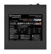 ThermalTake 750 W, ATX 12V v2.4, EPS v2.92, Active PFC, 80 PLUS Gold, 4x PCI-E, 100-240 V, 50/60 Hz, 10 A, 150 x 160 x 86 mm, black - W124769100