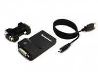 Lenovo USB 3.0 to DVI/VGA Monitor Adapter - W124496528