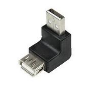 LogiLink Adapter USB 2.0-A male to USB 2.0-A female, Black - W124882377