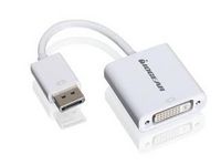 IOGEAR DisplayPort to DVI adapter cable, white - W125185467