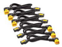 APC Power Cords, C13 - C14 (90 °), 10A, 1.2m - W125185123
