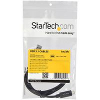 StarTech.com StarTech.com USB to USB C Cable - 3 ft / 1m - 10 Gbps - USB-C to USB-A - USB 3.1 Cable - USB Type C (USB31AC1M) - W124577108