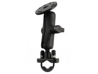 RAM Mounts Handlebar U-Bolt Composite Double Ball Mount with Round Plate - W125170314