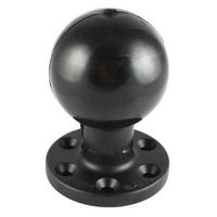 RAM Mounts RAM Large Round Plate with 6-Hole Pattern and Ball - W125330700