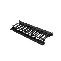 Vertiv 1U x 6" Deept Horizontal Cable Manager, Single-Sided with Cover - W125177680