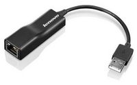 Lenovo USB 2.0 - Ethernet Adapter, IEEE 802.3: 10Base-T / IEEE 802.3u: 100Base-T - W125095888