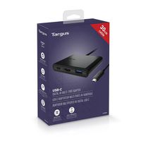 Targus USB-C - HDMI,USB-C,USB-A, 0.07 kg, Black - W125044784