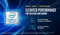 Lenovo Intel Core i7-7700HQ (6M Cache, 2.8GHz), 8GB DDR4, 256GB SSD, 14" LED FHD (1920x1080) IPS, Intel HD Graphics 630 + NVIDIA GeForce 940MX (2GB), Gigabit Ethernet, Wi-Fi, Bluetooth 4.1, Windows 10 Pro 64-bit - W125181132
