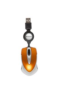 Verbatim USB, 1000 dpi, 150 x 42 x 29mm, 44g, Orange - W124821804