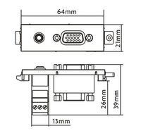 Vision VGA+3.5mm (0.14″) D module - W125175617