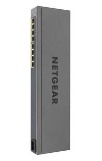 Netgear GS408EPP, 8x RJ-45, PoE/PoE+, 16 Gbps, L2, 26.9 dB, 380x100x43.2 mm - W124455569