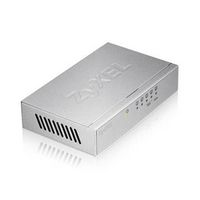 Zyxel 5x RJ-45, Gigabit Ethernet, QoS, 128 KB, 100 - 240 V AC, 229g, silver - W125055369