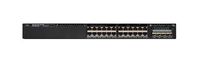 Cisco Catalyst 3650-24PD-E, Standalone, 1U, 24 x 10/100/1000 Ethernet PoE+, 2x10G Uplink ports, DRAM 4GB, Flash 2GB, 640W, IP Services - W125178248