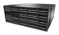 Cisco Catalyst 3650-48TD-S, Standalone, 1U, 48 x 10/100/1000 Ethernet, 2x10G Uplink ports, DRAM 4GB, Flash 2GB, 250W, IP Base - W125178251