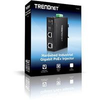 TRENDnet Hardened Industrial Gigabit PoE+ Injector, 1 Port, IP30 - W125275537