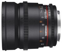 Samyang 16mm T2.2, Manual Focus, 590g, Black, Canon EF - W124550182