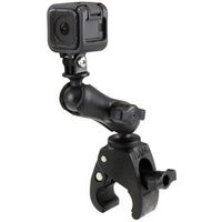 RAM Mounts RAM Tough-Claw Double Ball Mount with Universal Action Camera Adapter - W124570705