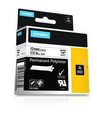 DYMO IND Permanent Polyester, 12mm x 5.5m - W124504164