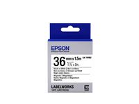 Epson Label Cartridge Magnetic LK-7WB2 Black/White 36mm (1.5m) - W124547028