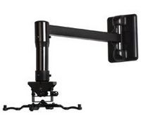 B-Tech Universal Heavy Duty Projector Ceiling Mount with Micro-Adjustment, 25kg max, Black - W124646302