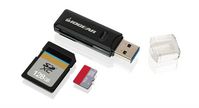 IOGEAR USB 3.0, SD/SDHC/SDXC/microSD/micro SDHC/microSDXC/MMC - W124555195