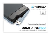 Freecom 1TB, 5400RPM, USB 3.0, 2.5" SATA, 14 x 8.3 x 1.9cm - W124482109