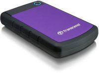 Transcend Transcend StoreJet 25H3, 1TB, micro USB 3.1 Gen 1, 2.5" HDD, Purple - W124576289