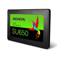 ADATA Ultimate SU650, 240 Go, 450/520 Mo/s, 3D NAND, SATA III, 6.35 cm (2.5") , 100.45x69.85x7 mm - W125145084