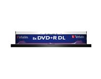 Verbatim DVD+R Double Layer Matt Silver 8x, 10pcs - W125114821