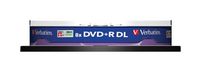 Verbatim DVD+R Double Layer Matt Silver 8x, 10pcs - W125114821