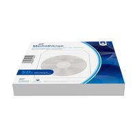 MediaRange MediaRange Paper sleeves for 1 disc, with flap and window, white, Pack 50 - W124845883