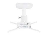 Multibrackets M Universal Ceilingmount - Ceiling mount for projector - white - W124586687