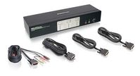 IOGEAR 4K UHD, DL DVI-I, USB A, USB B, 3.5mm, DC 5.3V - W125660554