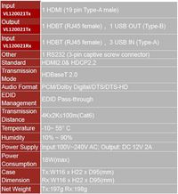 Vivolink HDBaseT KVM Extender - W125090560