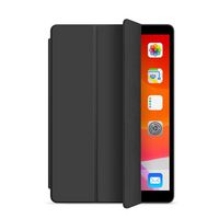 eSTUFF DENVER Folio Case for iPad 9.7 2018/2017- Black PU leather/Clear - W125509292