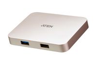 Aten Mini-station USB-C 4K Ultra avec transfert de l’alimentation - W125516450