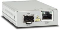 Allied Telesis TAA (Federal) 10/100/1000T to 100/1000X/SFP Media & Rate Converter, Multi-region PSU - W125507457