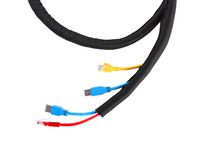 Vivolink Flexible cablesock ø25mm black, 25m - W124678177