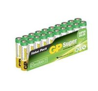 GP Batteries Super Alkaline AAA, 24A/LR03, 20-pack - W124385526