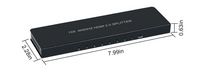MicroConnect HDMI 4K Splitter 1 to 8 Ultra Slim design - W125660949