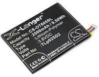 CoreParts 3.8V, 2500mAh, 9.50Wh, f/ Alcatel One Touch Pixi 3 - W124464318