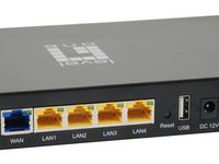LevelOne 1 x WAN, 1 x LAN, 1 x USB, 1 x DC, WPS, 802.11b/g/n, 2.4GHz, 6 dBi, 870 g - W124478533